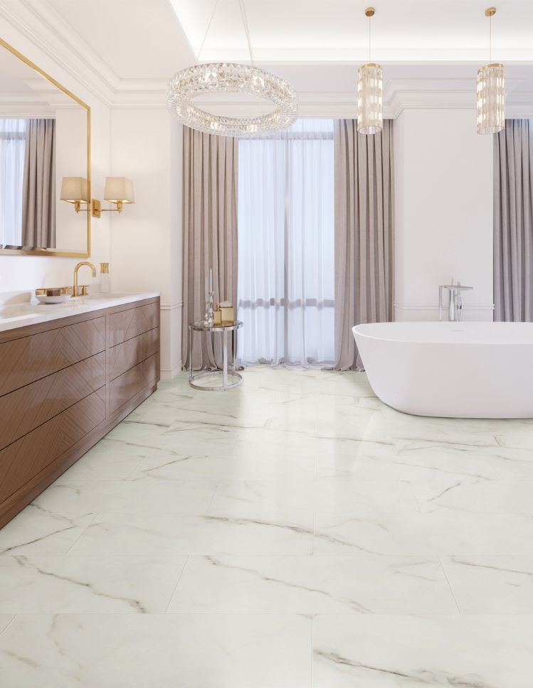 window treatments in a Humble, TX, bathroom